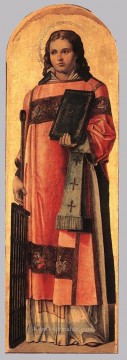 St Lawrence Martyr Bartolomeo Vivarini Ölgemälde